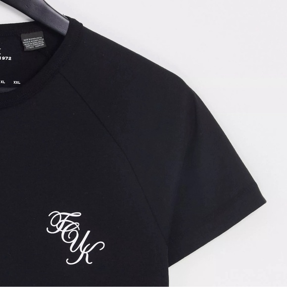 FRENCH CONNECTION FCUK small script logo T-shirt - Picture 2 of 4